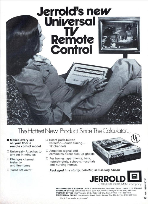 Jerrold remote control