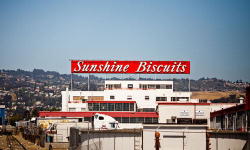 Sunshine Biscuits building