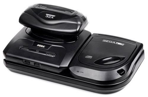 Sega Genesis with Sega CD and 32X