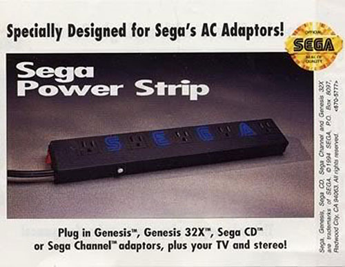 Sega Power Strip