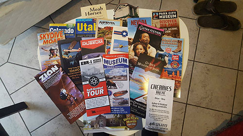 Regional airport brochures