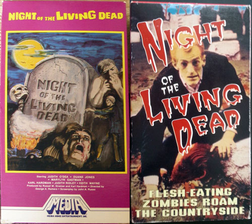 Night of the Living Dead VHS