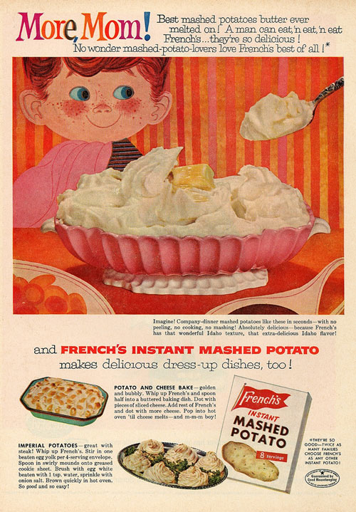 French's Instant Mashed Potato ad