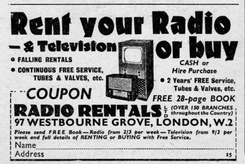 Radio Rentals