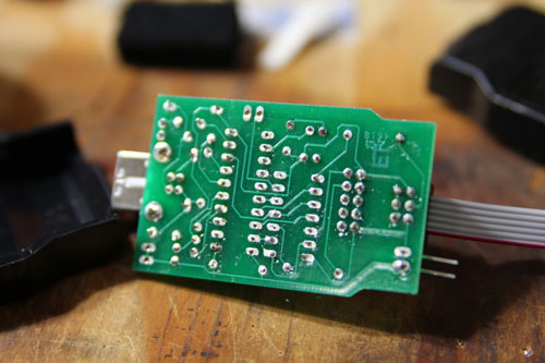 Soldered board