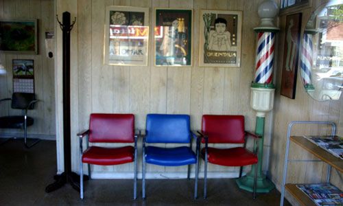 Barber shop seating