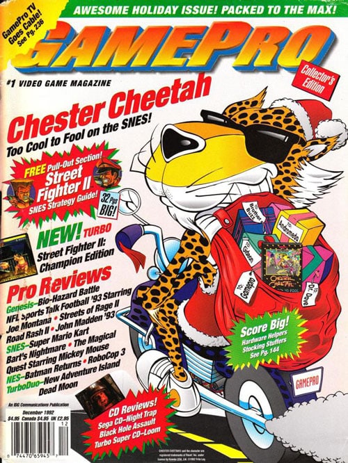 Chester Cheetah GamePro Cover