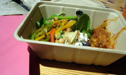 Salad bar box