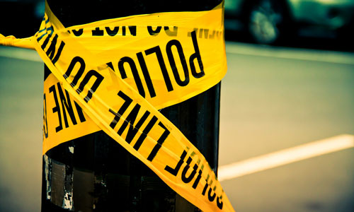 Police caution tape