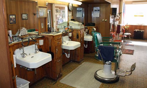 Barber shop chair