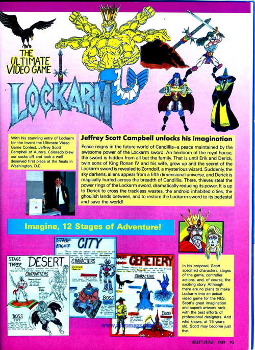 Nintendo Power Lockarm