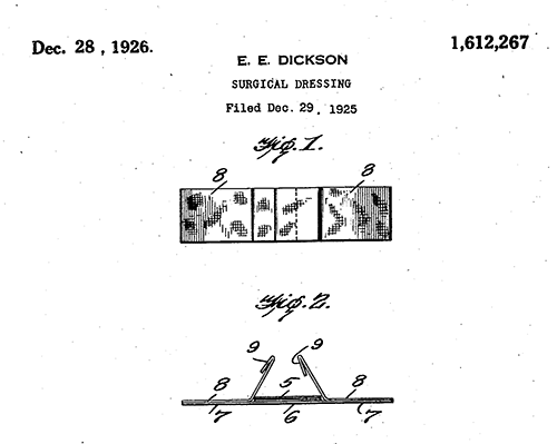 Disposable bandage patent