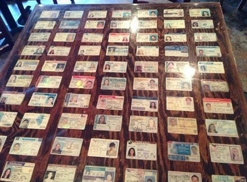 The Fake ID Wall of Shame