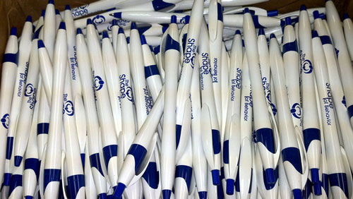 Branded pens