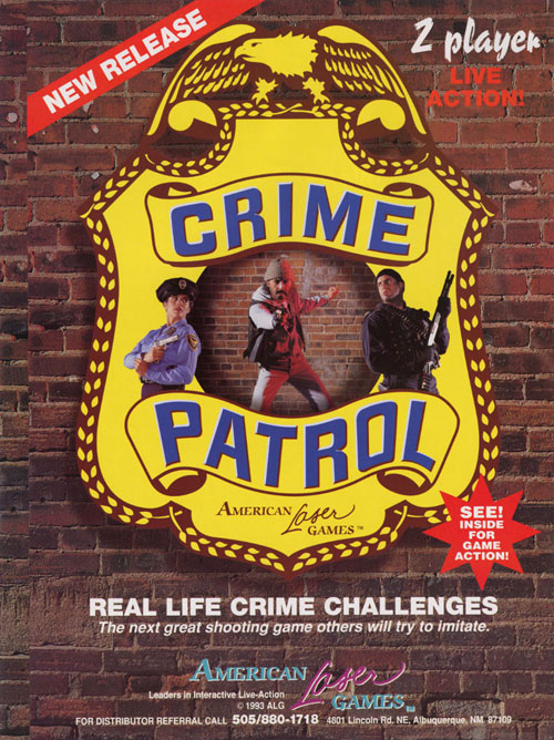 Crime Patrol LaserDisc Game