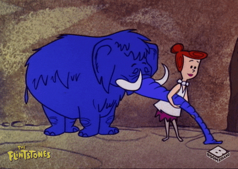 Flintstones Mastodon Vacuum