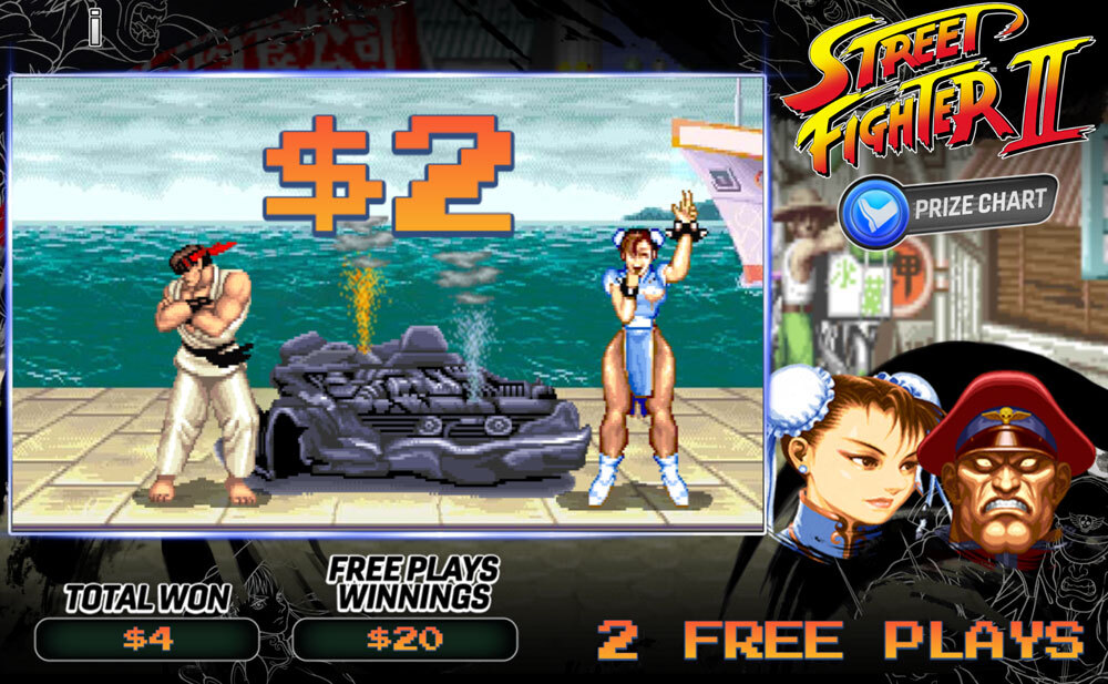 Street Fighter Lottery Game