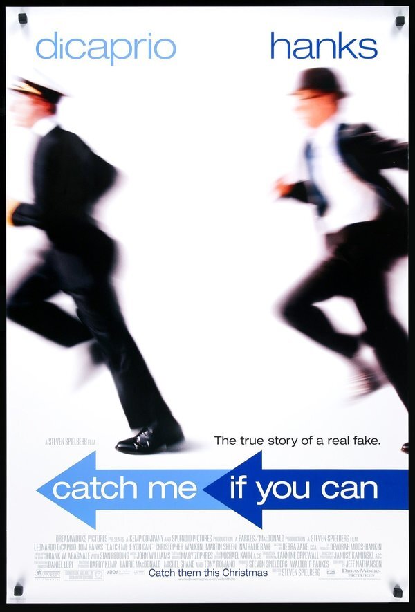 Catch me if you can 2002 advance original film art 1200x
